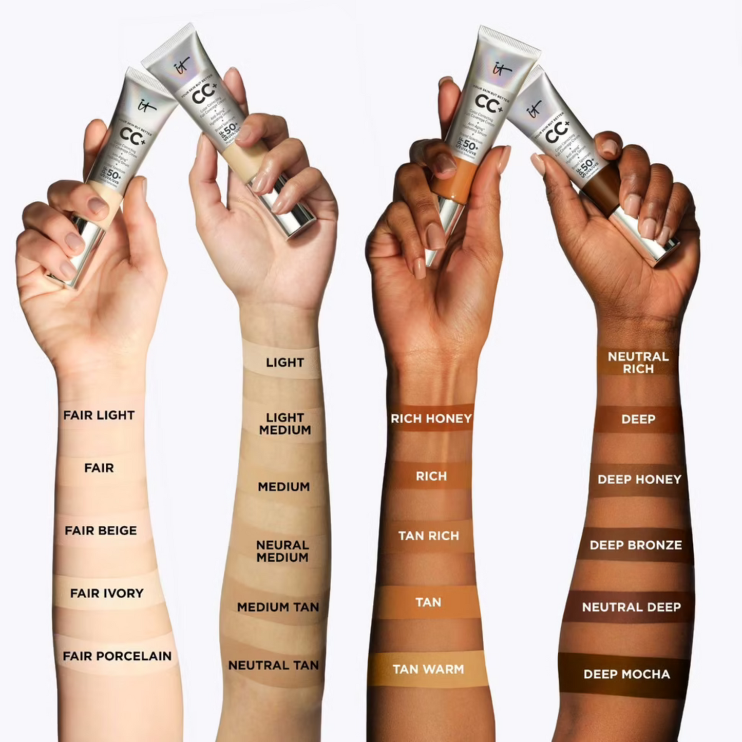 It Cosmetics Your Skin But Better™ CC+ CC Crème Correctrice Haute Couvrance