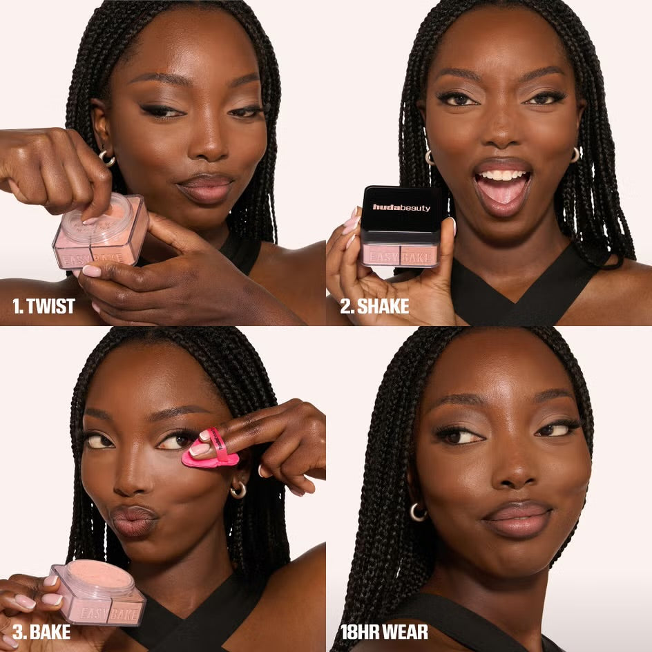 HUDA BEAUTY Easy Bake  Duo Poudre libre