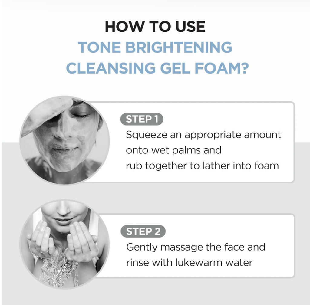 SKIN1004 – Madagascar Centella Gel mousse nettoyant éclaircissant