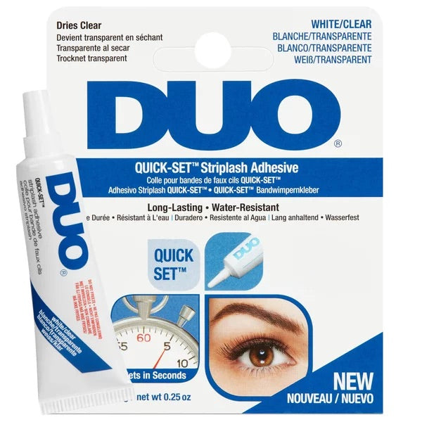 DUO – Colle Adhésive Blanche/Transparente