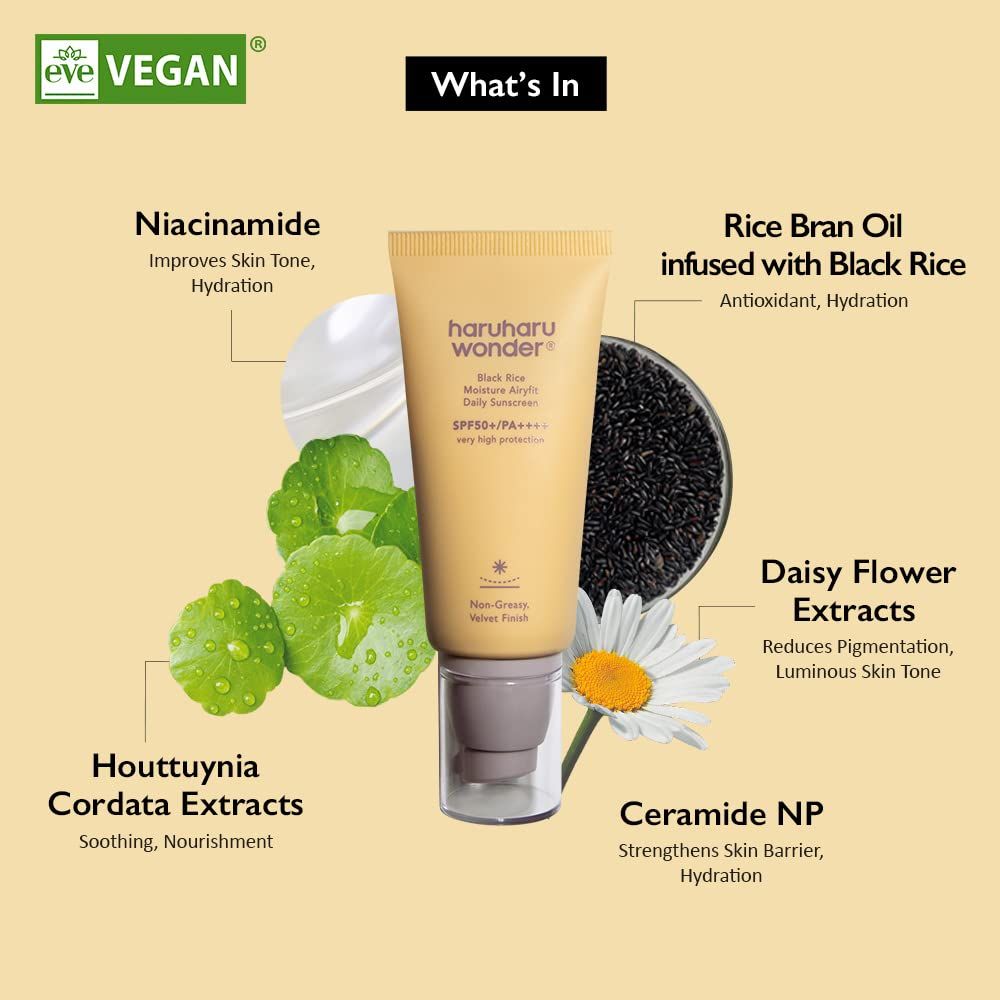 HARUHARU WONDER
Black Rice Sunscreen