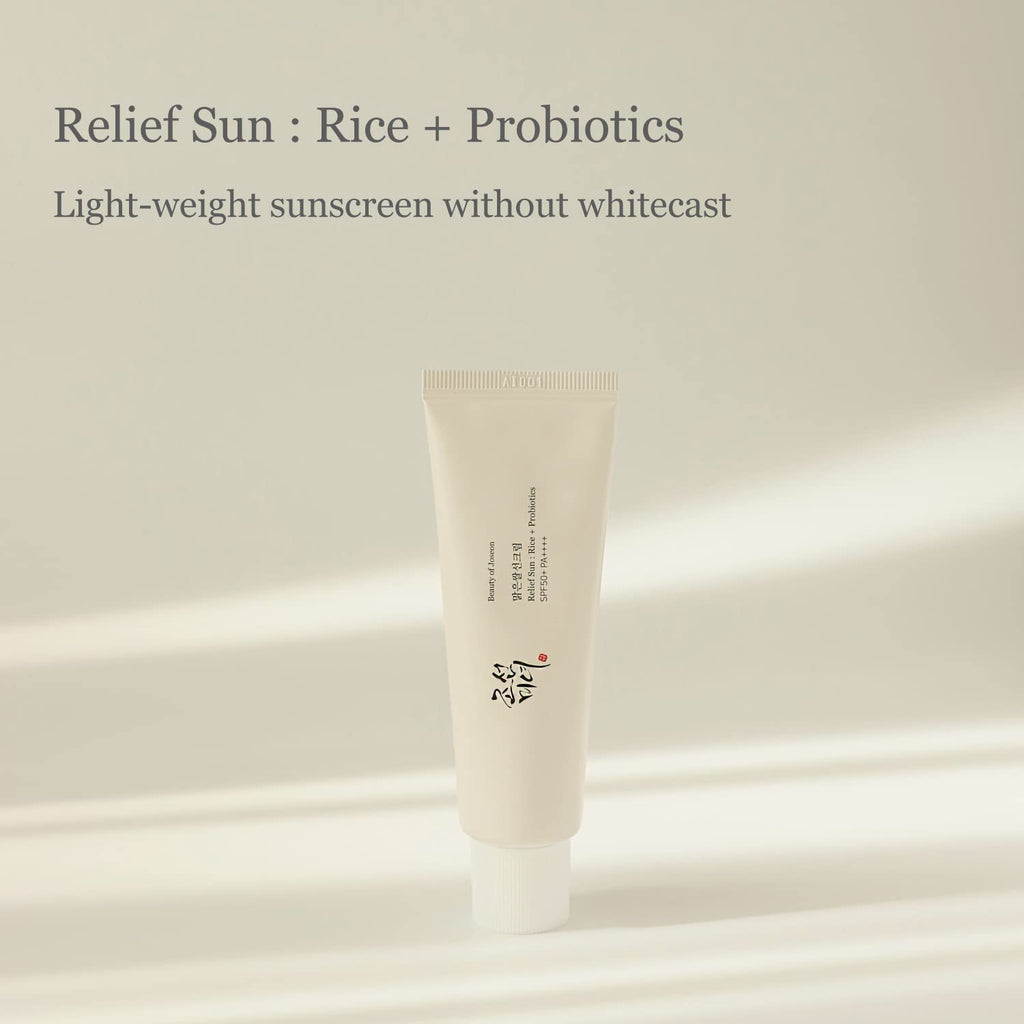 BEAUTY OF JOSEON - Crème Solaire: Riz + Probiotique SPF50+ PA++++