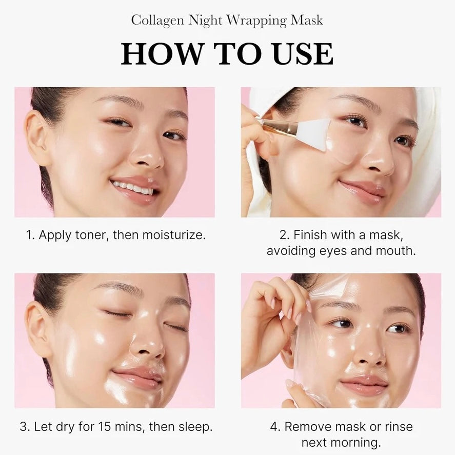 MEDICUBE – Collagen Night Wrapping Mask - masque de nuit