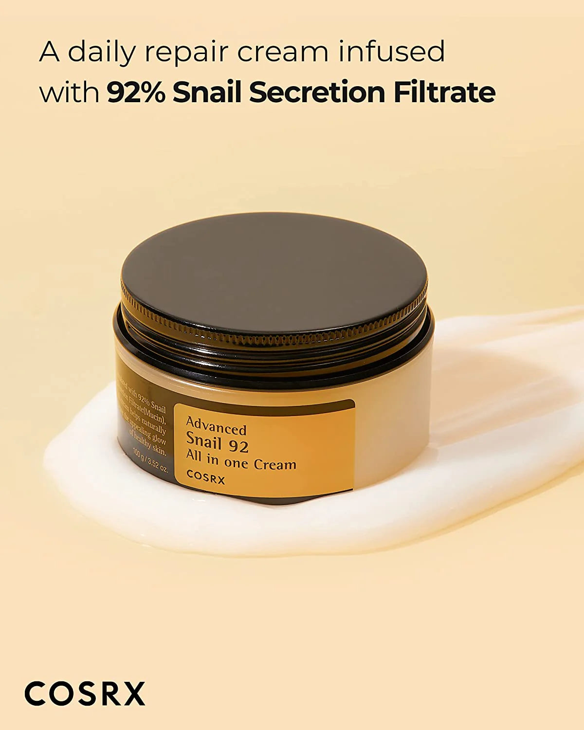 COSRX - Advanced Snail 92 Crème tout-en-un