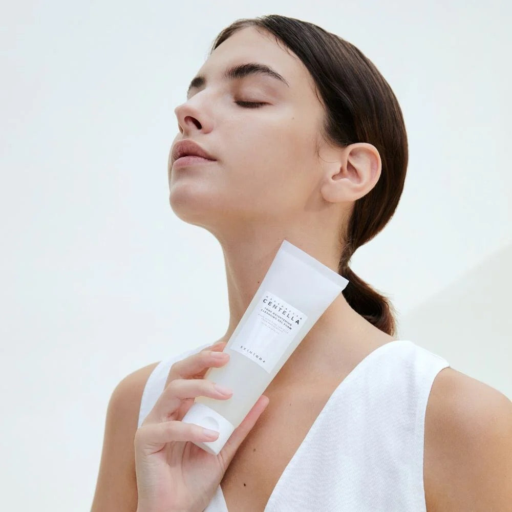 SKIN1004 – Madagascar Centella Gel mousse nettoyant éclaircissant