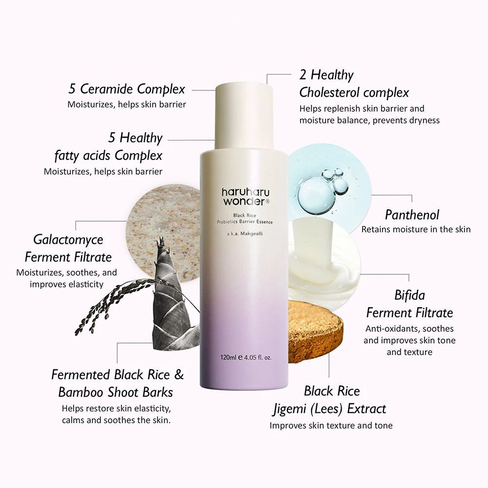 HARUHARU WONDER - Essence au Riz Noir & Probiotiques
