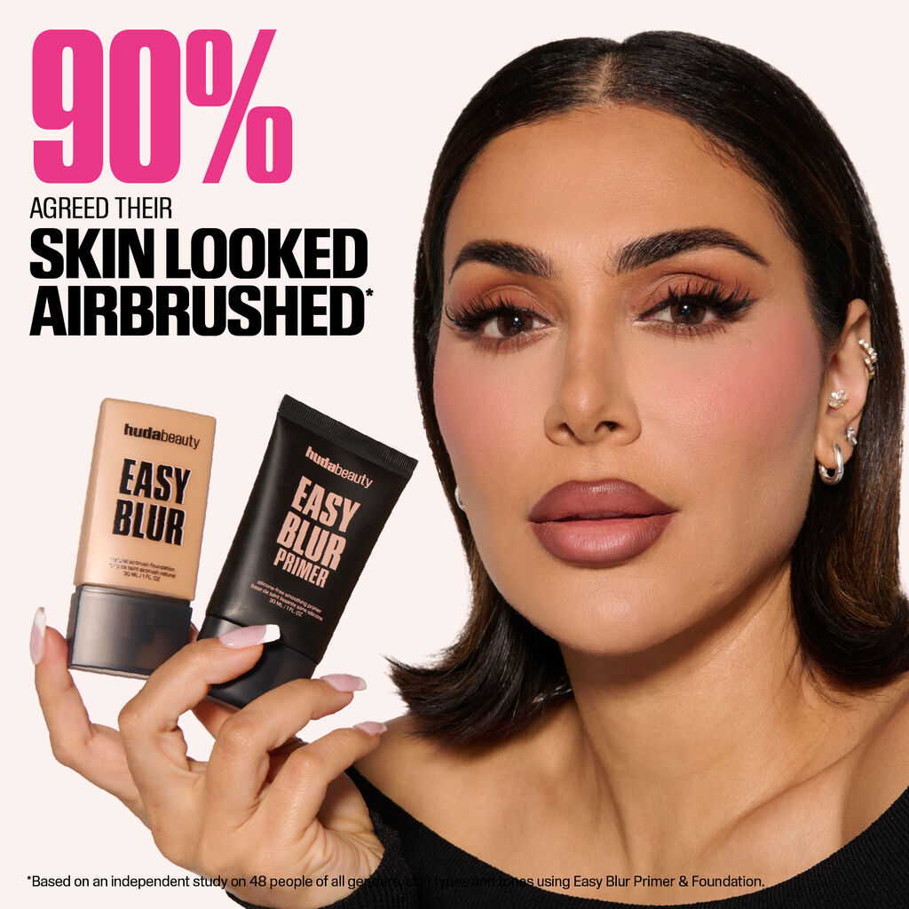 Huda beauty Easy Blur Primer Silicone-Free Smoothing & Pore-Minimizing