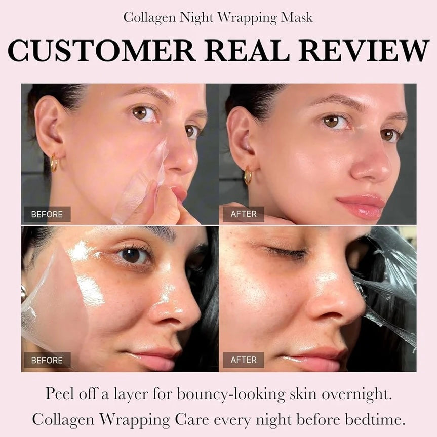 MEDICUBE – Collagen Night Wrapping Mask - masque de nuit