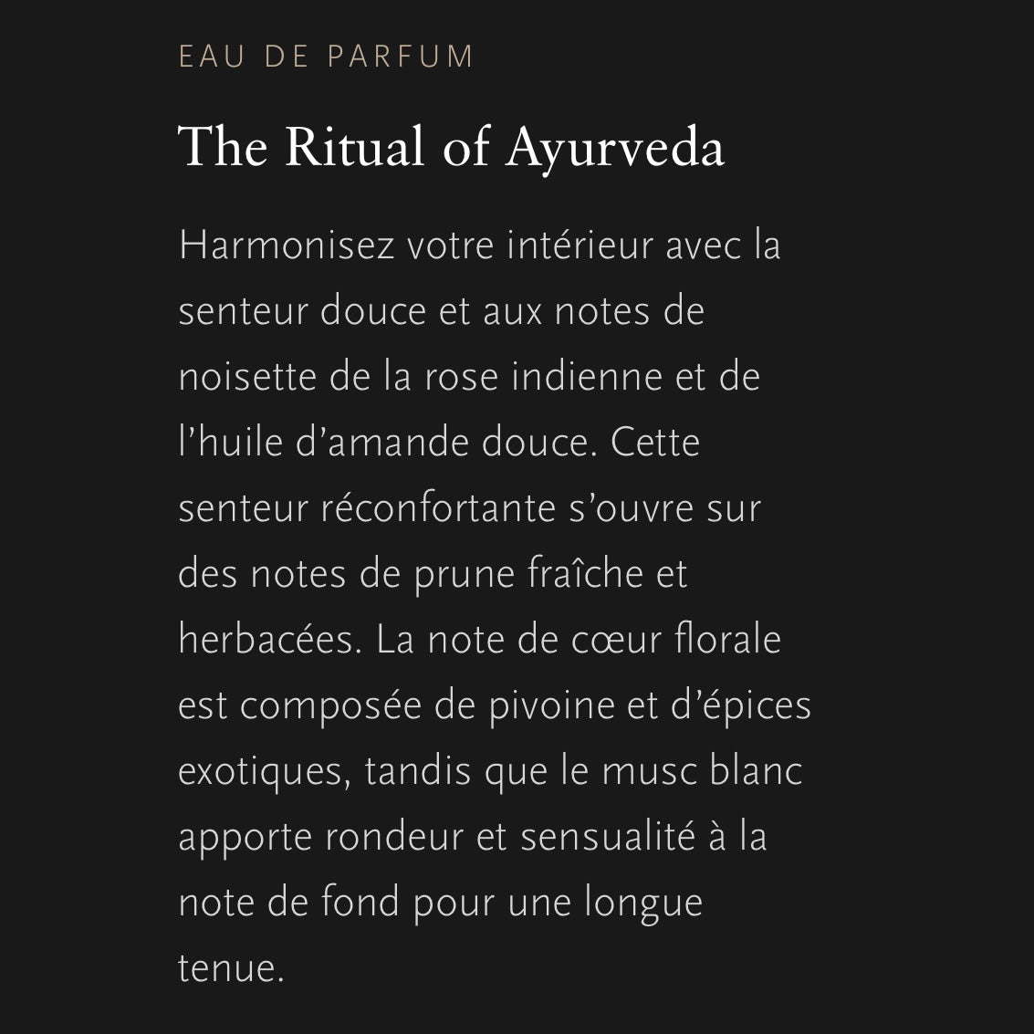 Rituals of Ayurveda Gift Set S