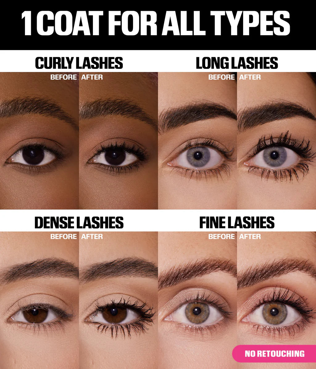 Huda Beauty 1 Coat WOW! Extra Volumising and Lifting Mascara