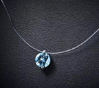 Colier ransparent avec pendentif