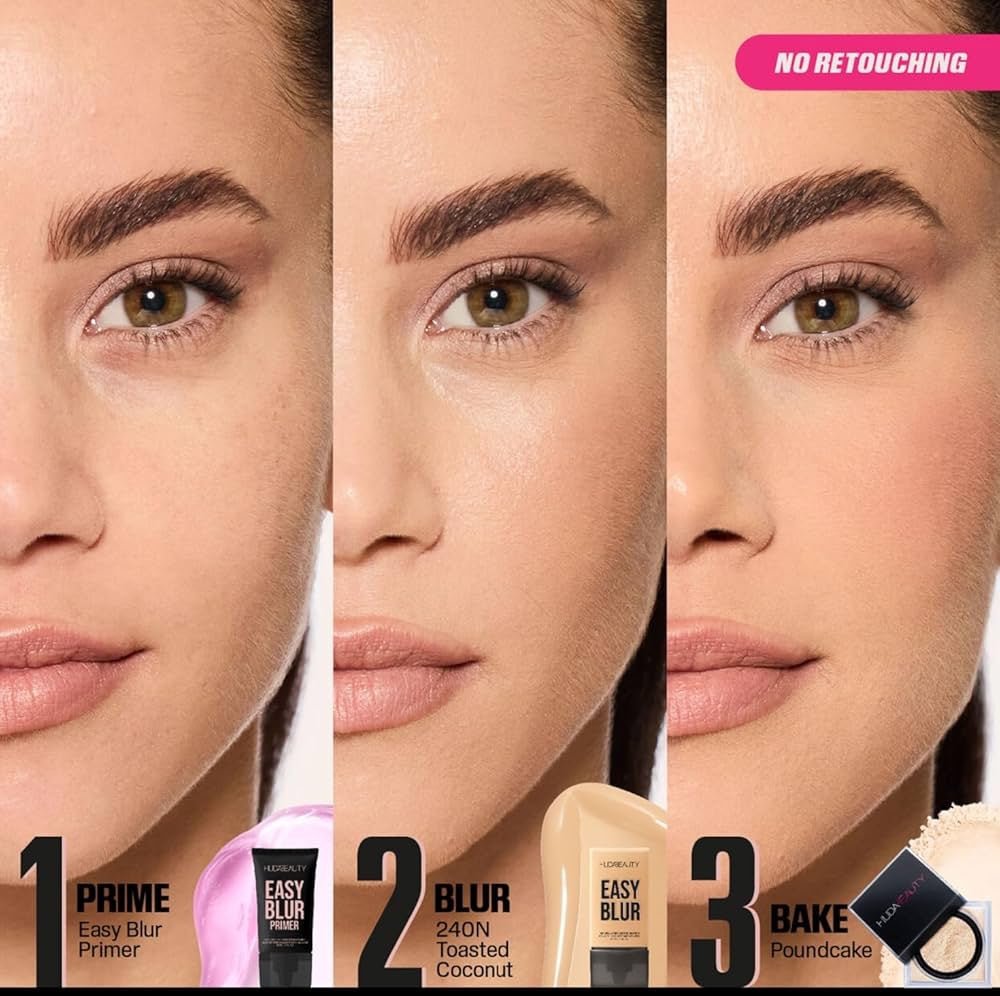 Huda beauty Easy Blur Natural Airbrush foundation with Niacinamide