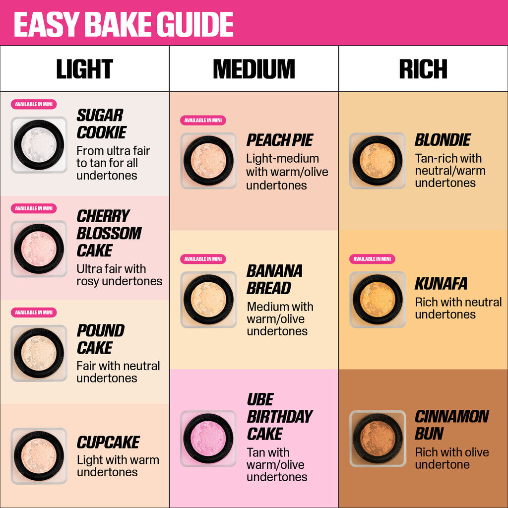 Huda Beauty Easy Bake Poudre libre (Baking & Setting Powder)