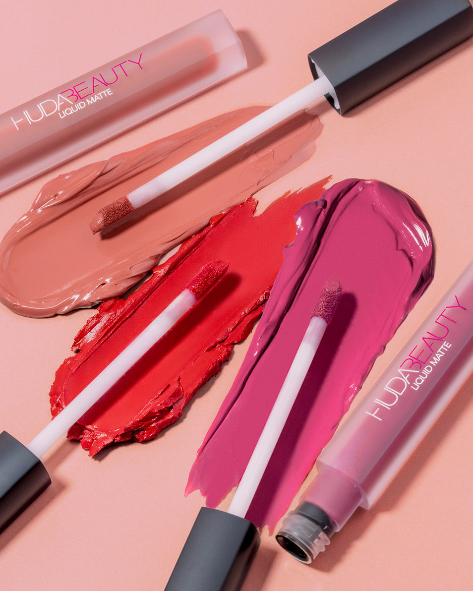 Huda Beauty – Rouge à Lèvres Liquid Matte Ultra-Comfort