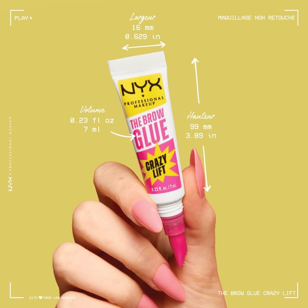 NYX Professional Makeup – The Brow Glue Gel Fixateur