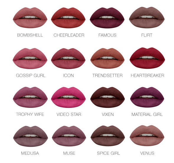 Huda Beauty – Rouge à Lèvres Liquid Matte Ultra-Comfort