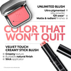 KIKO Unlimited Blush 11 Bright Rose