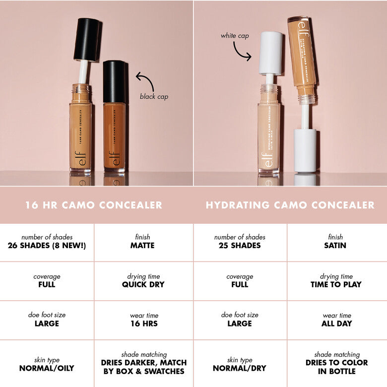 e.l.f Hydrating Camo Concealer Hydratant Satin