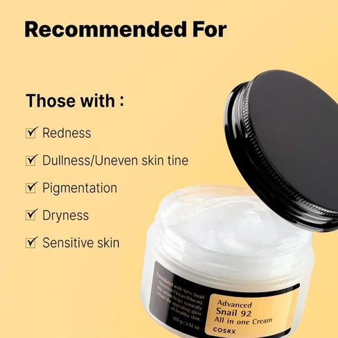 COSRX - Advanced Snail 92 Crème tout-en-un