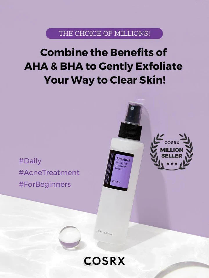 COSRX - Toner éclaircissant aux AHA/BHA - 150ml