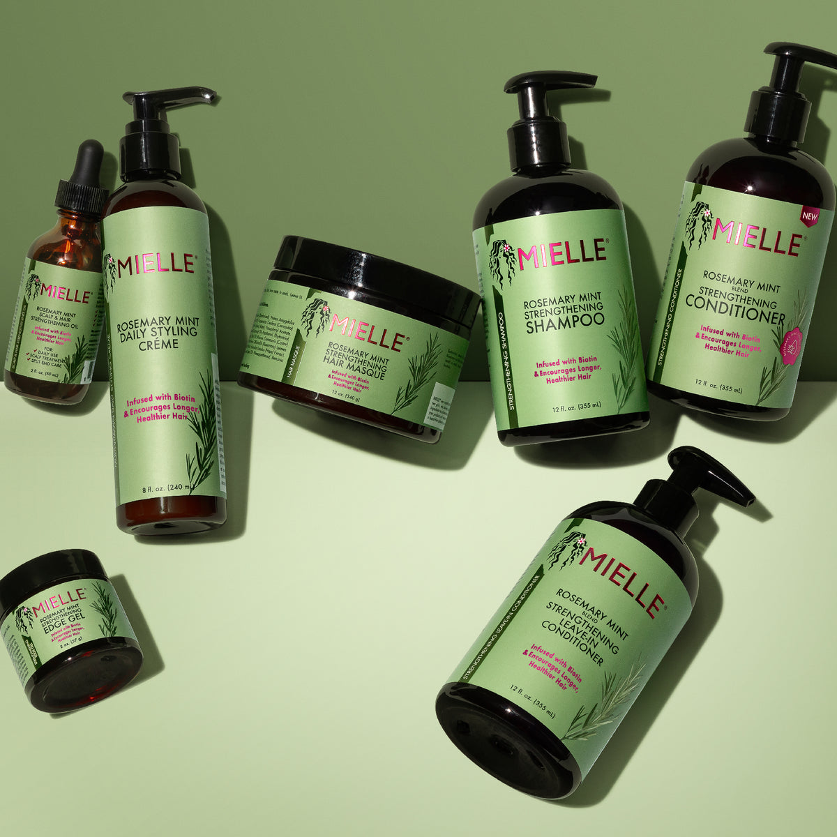 Mielle Romarin & Menthe Huile cuir chevelu